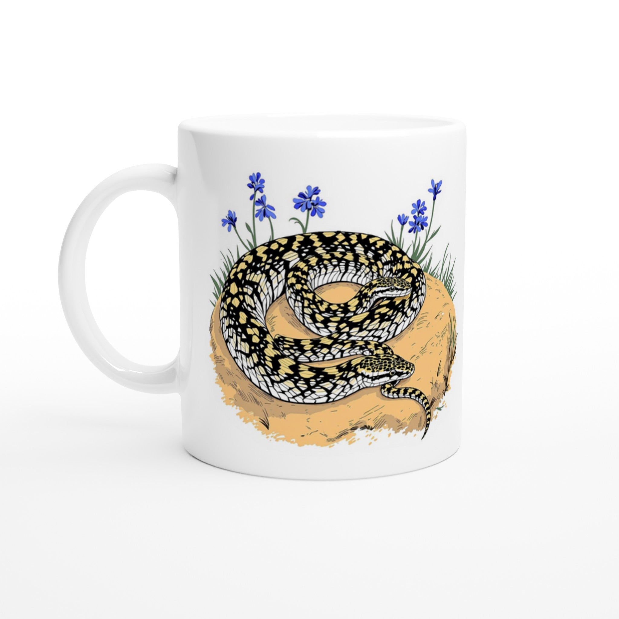 Adder Basking Rock — Mug | Wild Thread Co UK