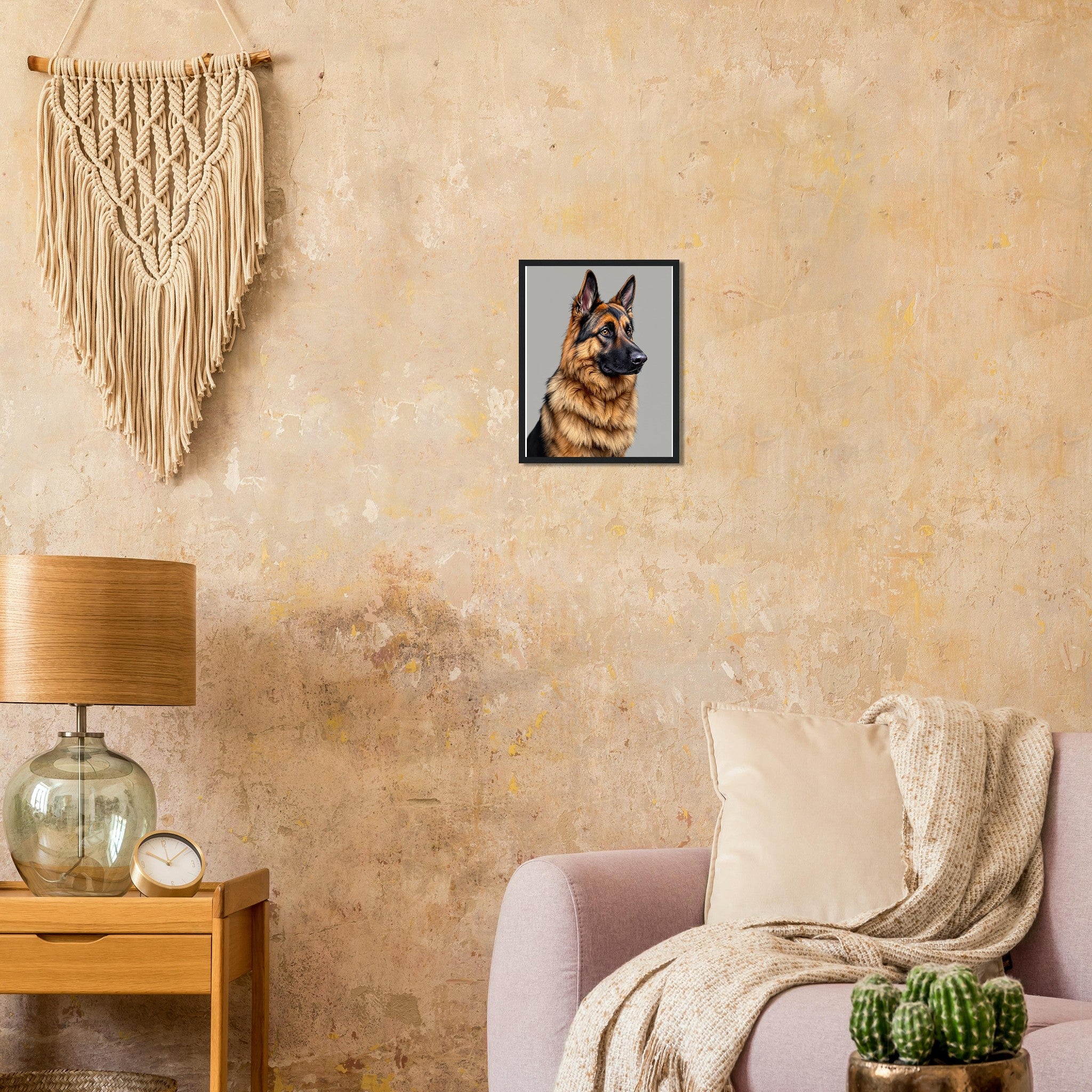 German Shepherd Noble Framed Print — Framed Art Print | Wild Thread Co