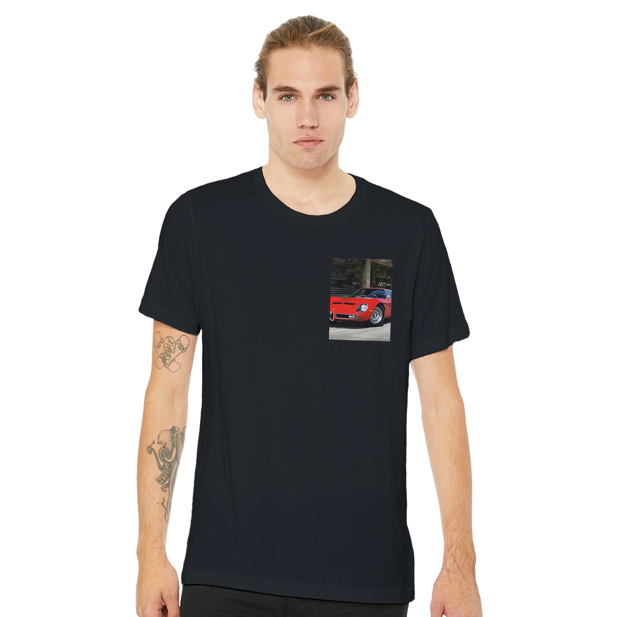 Alfa Romeo Tipo 33 T-Shirt — detail view | Wild Thread Co