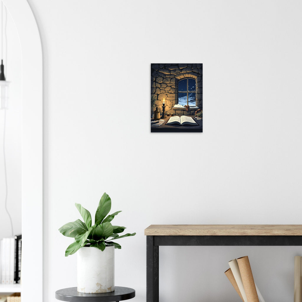 Bothy Candlelight A1 Art Print Poster Wall Art UK — Art Print | Wild Thread Co
