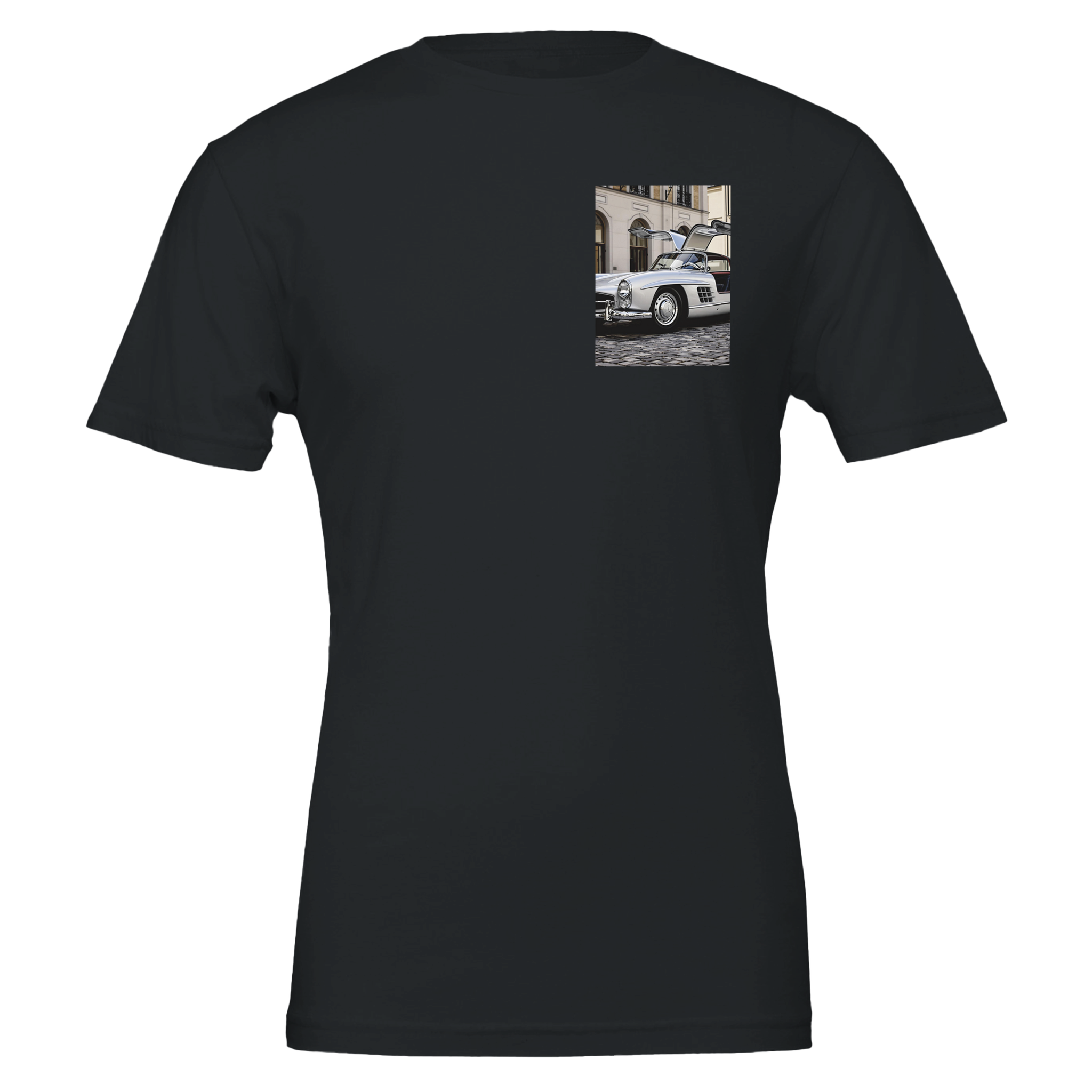 Mercedes 300sl Gullwing UK Gift — T-Shirt | Wild Thread Co UK