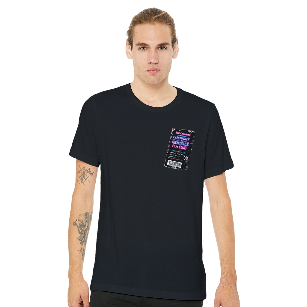 Y2k Vhs Video Shop T-Shirt — detail view | Wild Thread Co
