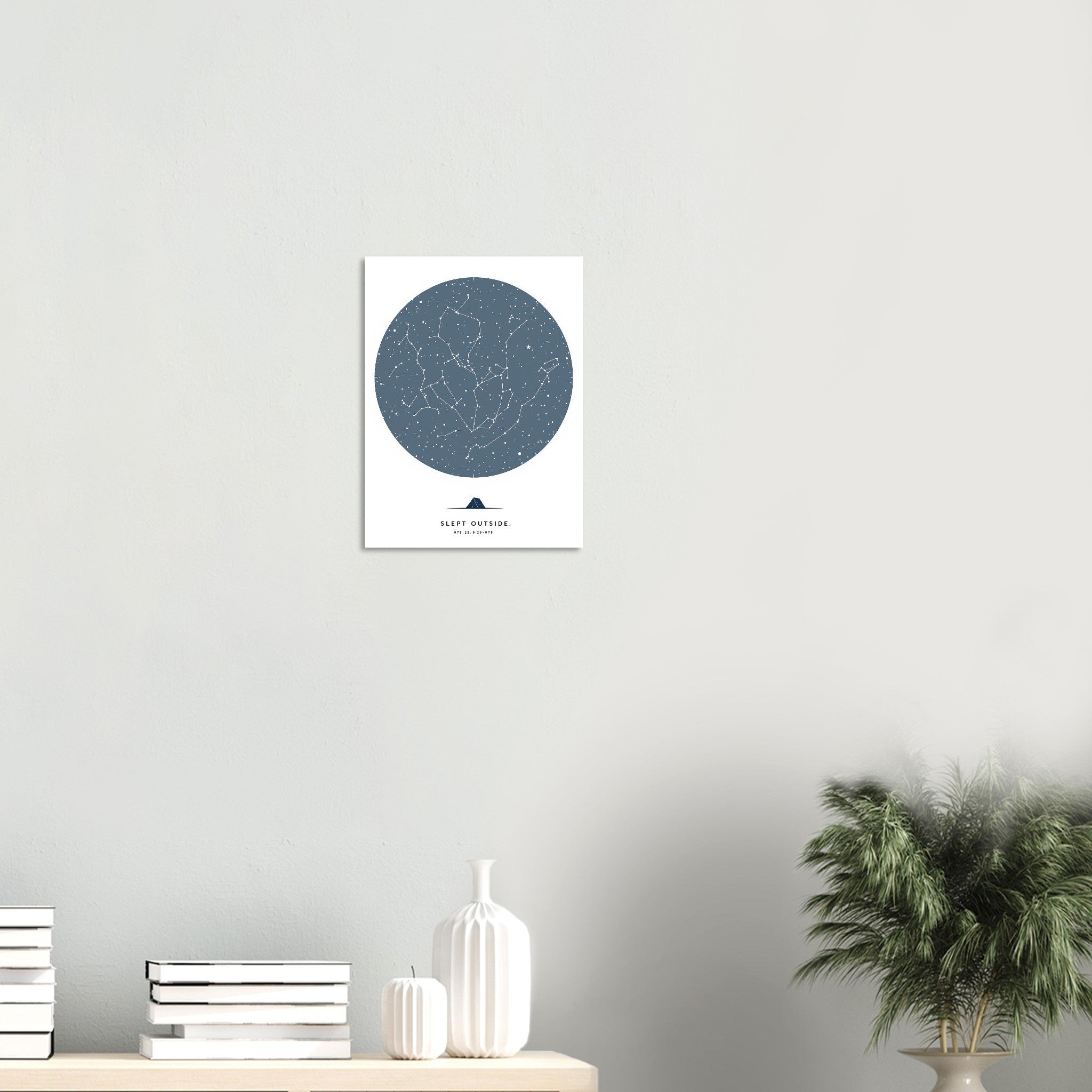 Wild Camping Shirt Art Print Art Print — detail view | Wild Thread Co