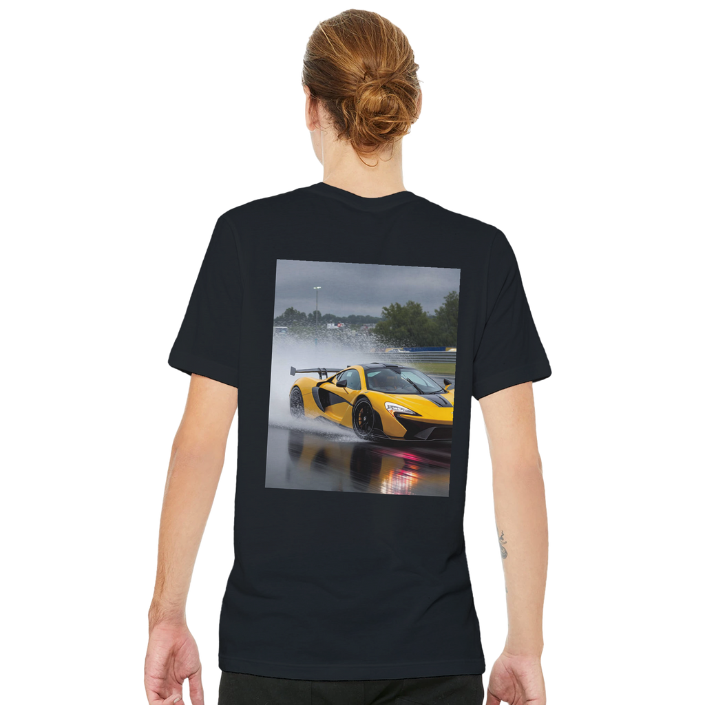 Mclaren P1 Electric T-Shirt — detail view | Wild Thread Co
