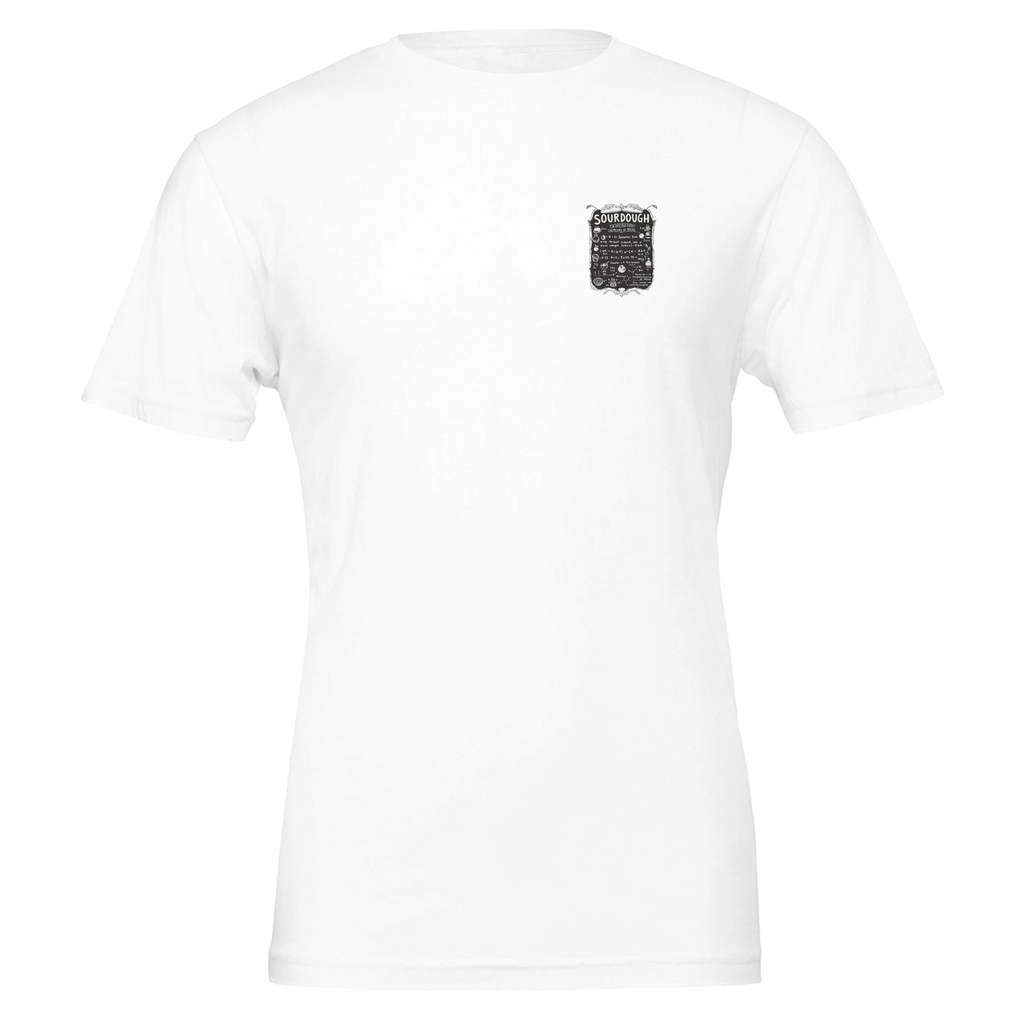 Baker Chemistry Blackboard T-Shirt — detail view | Wild Thread Co