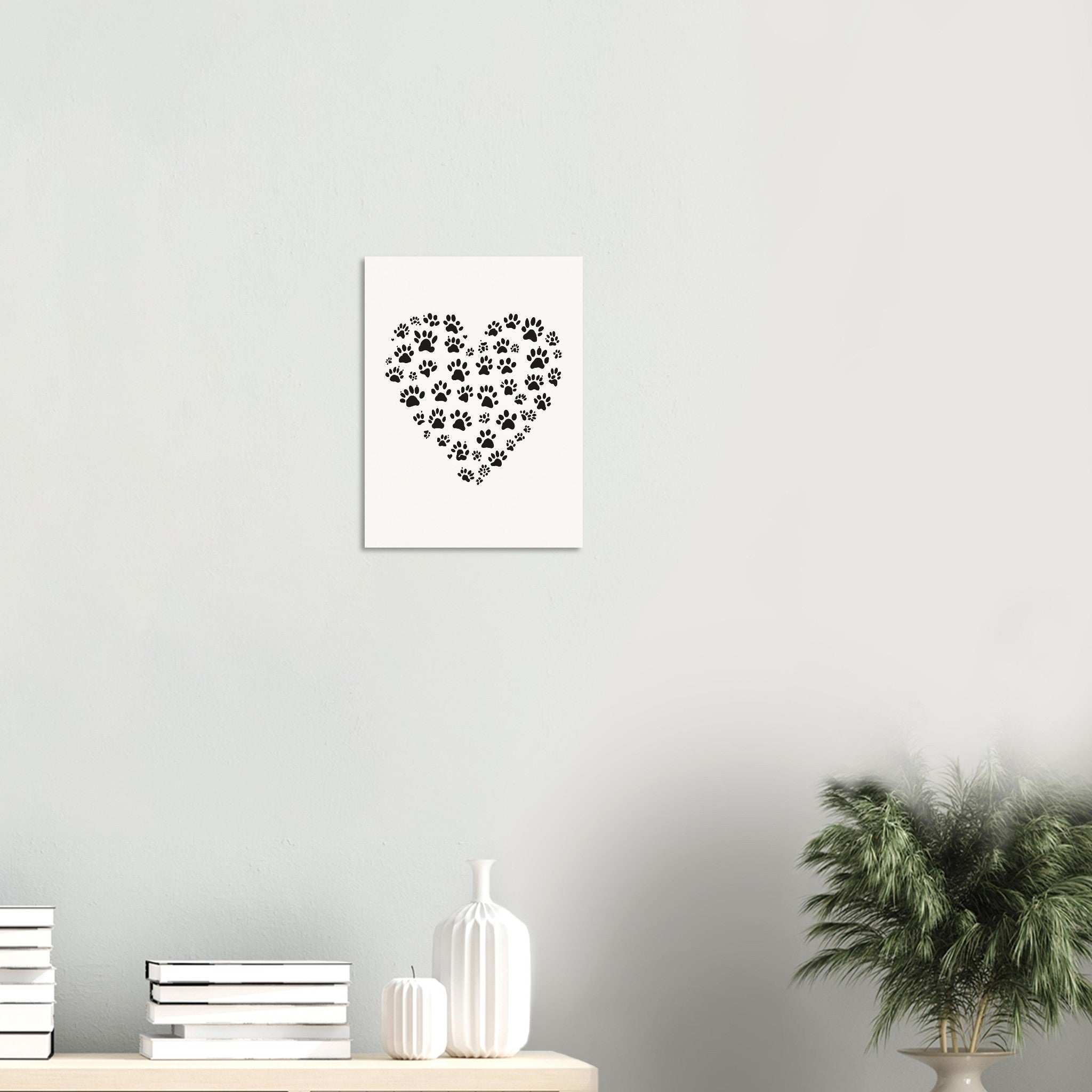 Cat Paw Prints Art Print Poster Wall Art UK — Art Print | Wild Thread Co