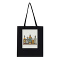 Dark Academia Apothecary Tote Bag Cotton Shopper UK Tote Bag — detail view | Wild Thread Co
