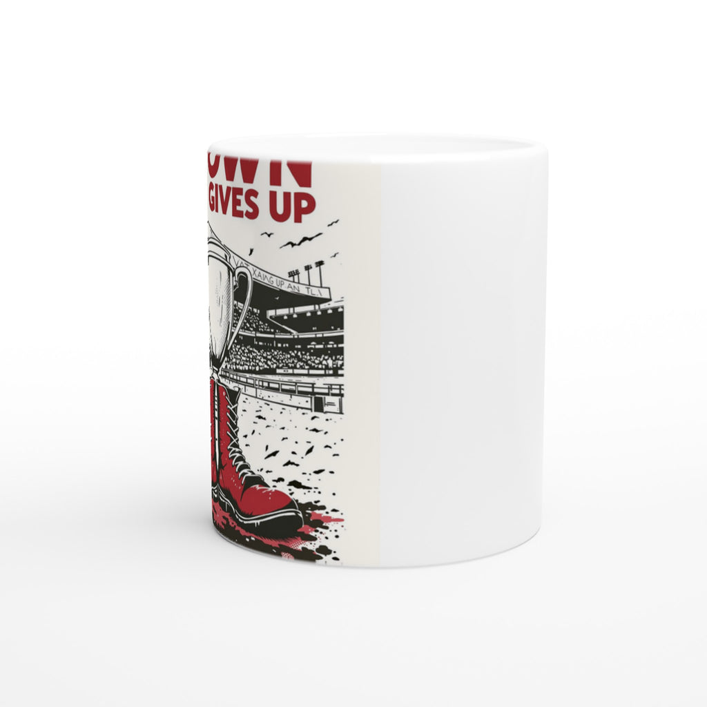 Retro Rugby League Mug — detail view | Wild Thread Co