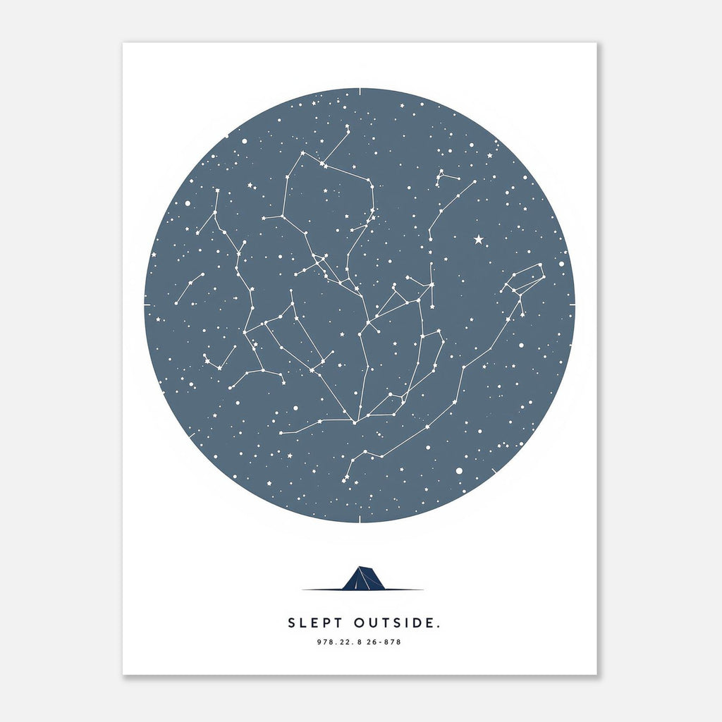 Wild Camping Shirt Art Print Art Print — detail view | Wild Thread Co