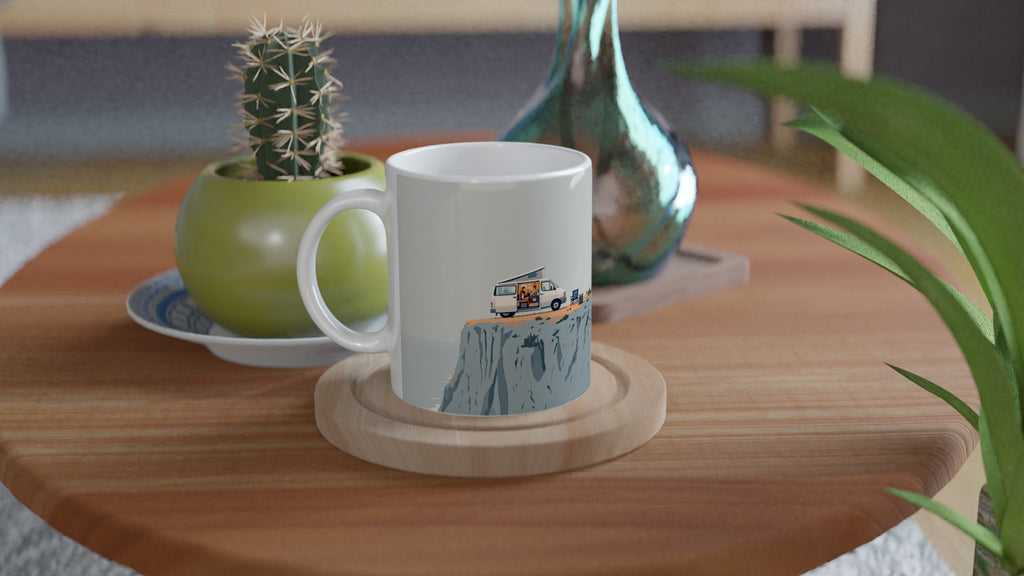 Pug Life Mug — detail view | Wild Thread Co