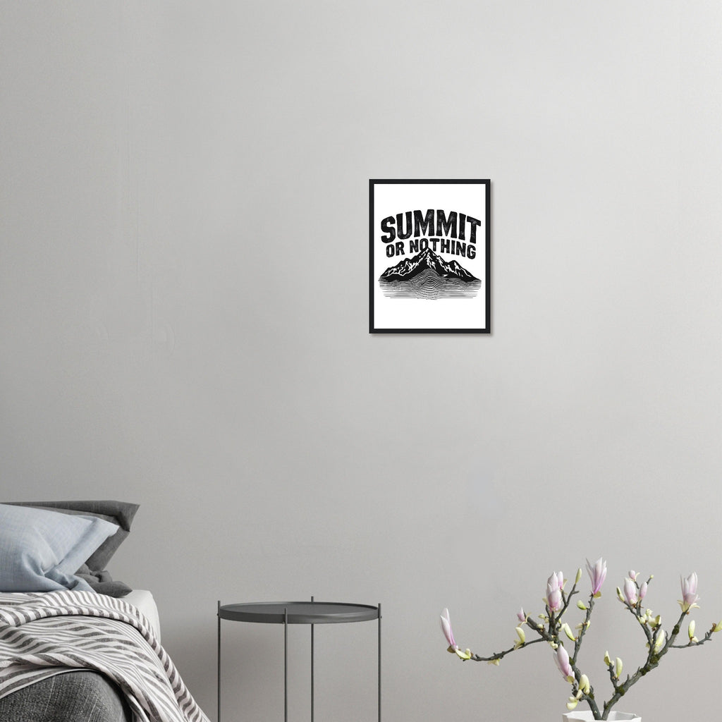 Gorpcore Mountain — Framed Art Print | Wild Thread Co UK