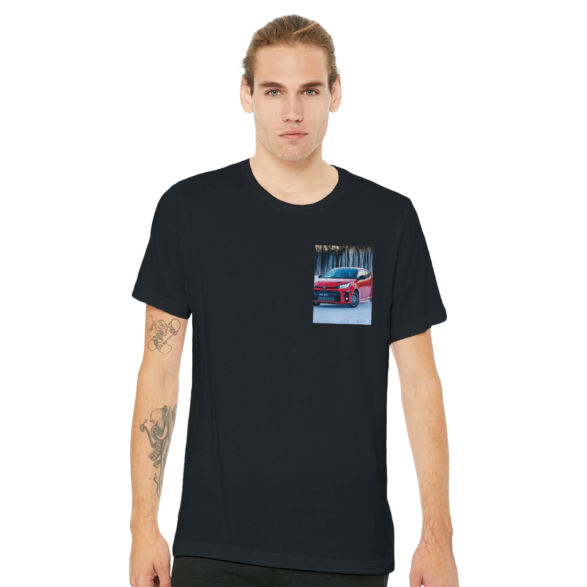 Toyota Gr Yaris T-Shirt Unisex Cotton Tee UK T-Shirt — detail view | Wild Thread Co