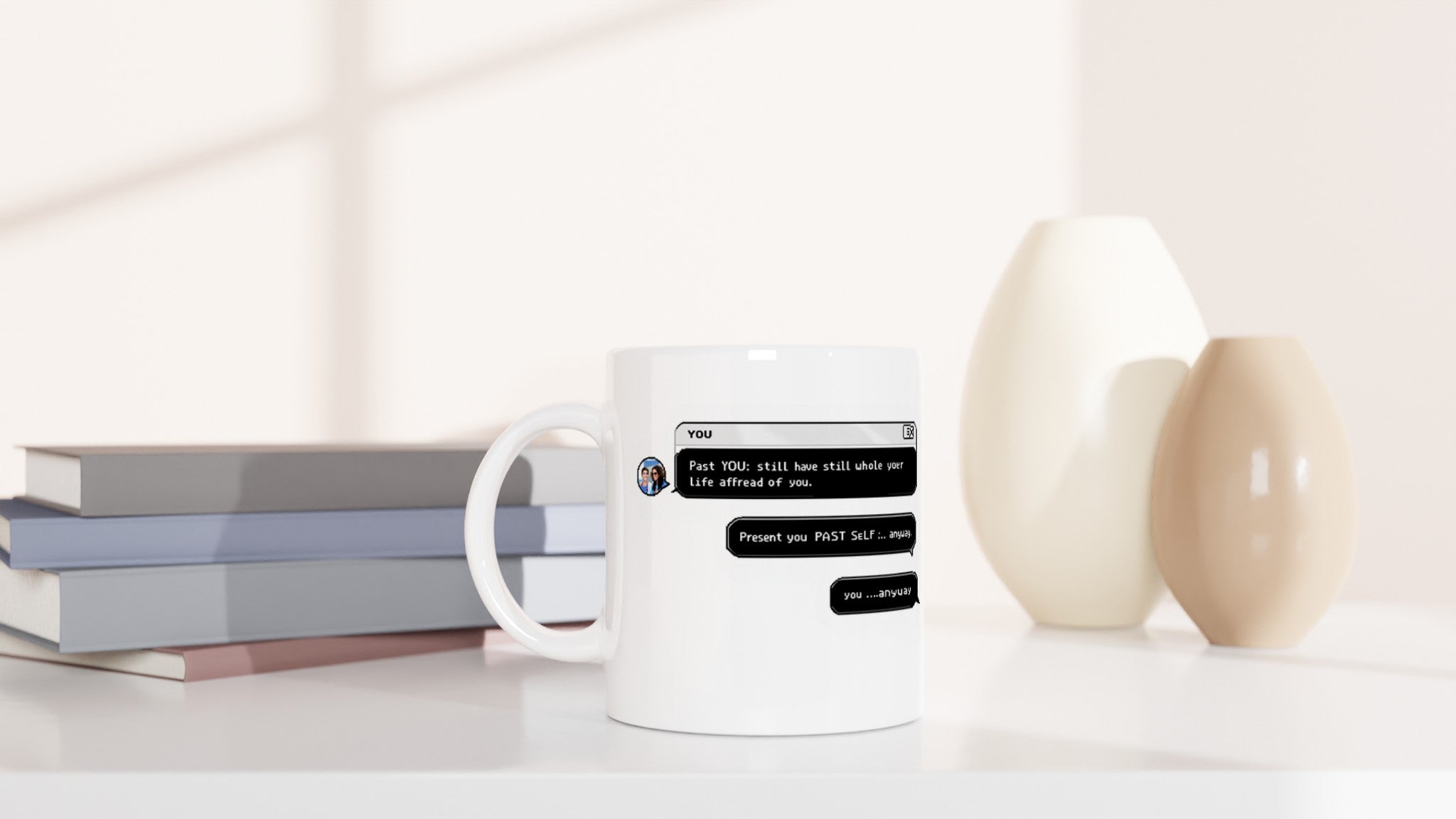 Msn Messenger Nostalgia Mug — detail view | Wild Thread Co