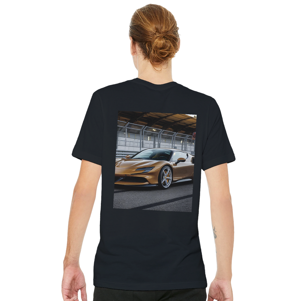 Ferrari Sf90 Stradale T-Shirt — detail view | Wild Thread Co