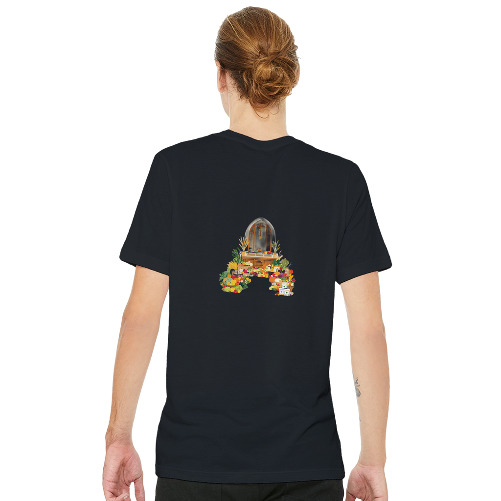 Harvest Festival Church Abundance T-Shirt — detail view | Wild Thread Co