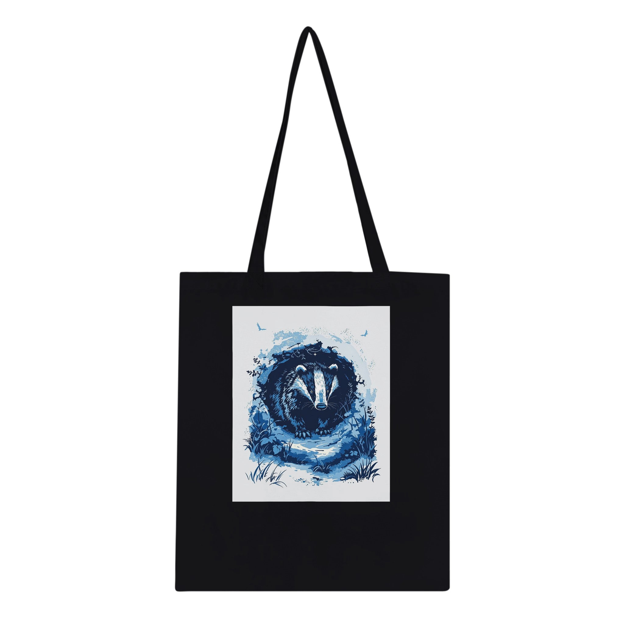 Badger Moonlight Tote Bag Cotton Shopper UK — Tote Bag | Wild Thread Co