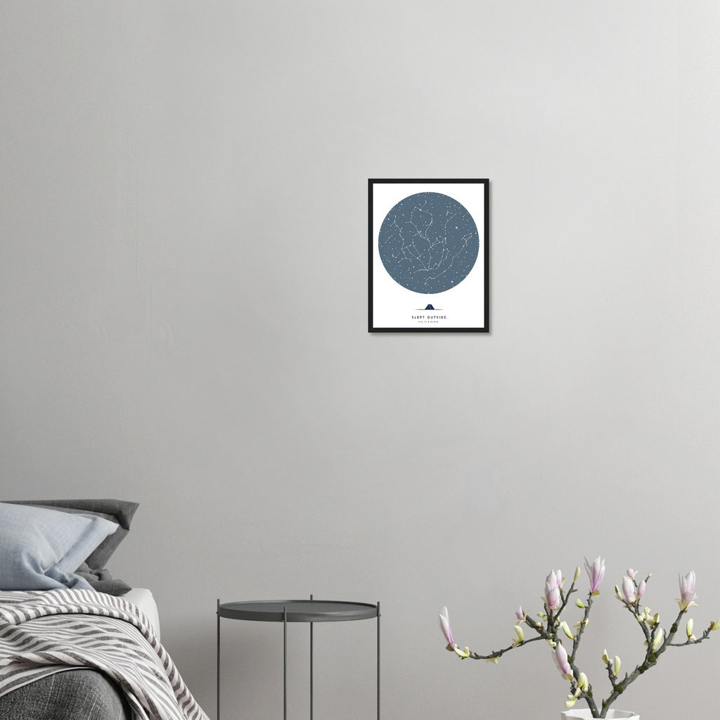 Gorpcore Bivouac Overnight Wild Camp Framed Print — Framed Art Print | Wild Thread Co
