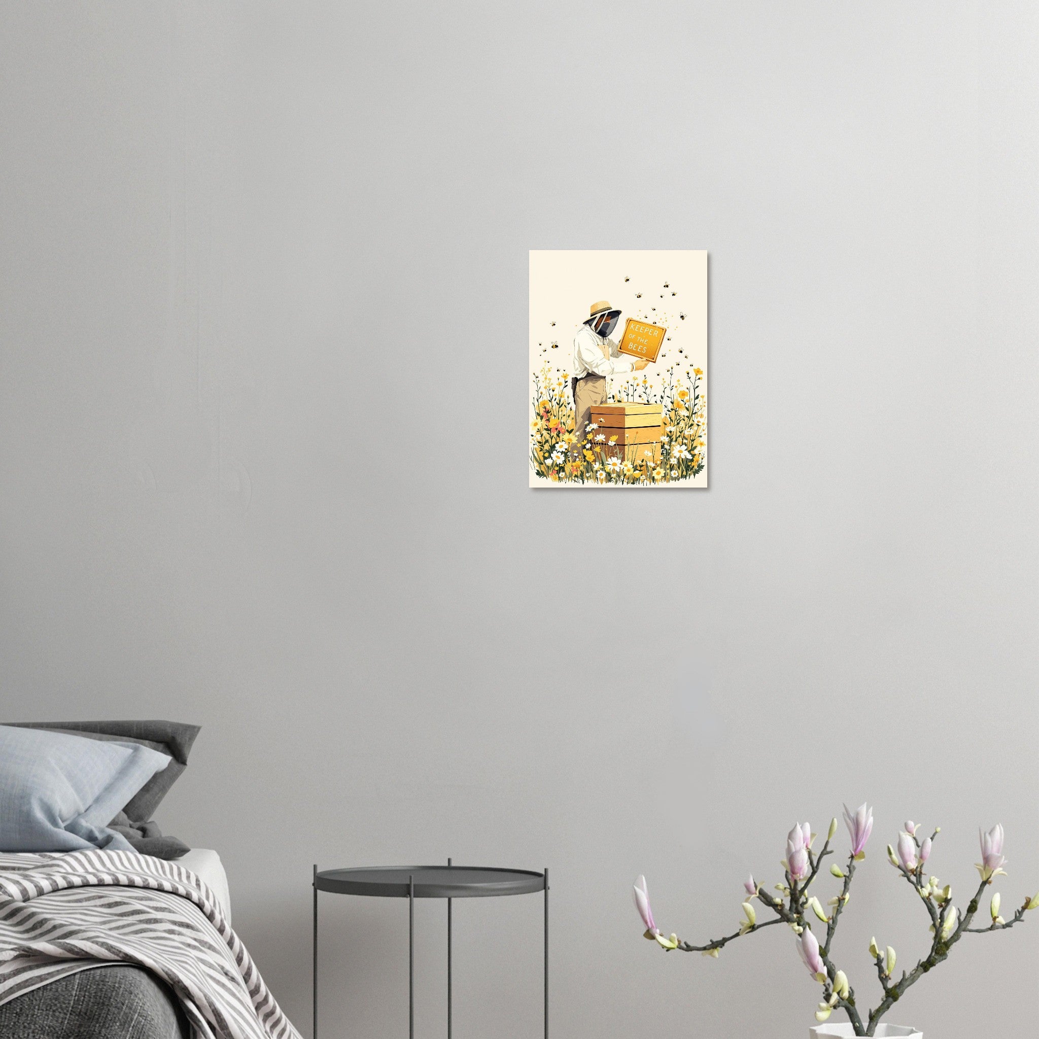 Beekeeper Gift Art Print Poster Wall Art UK — Art Print | Wild Thread Co