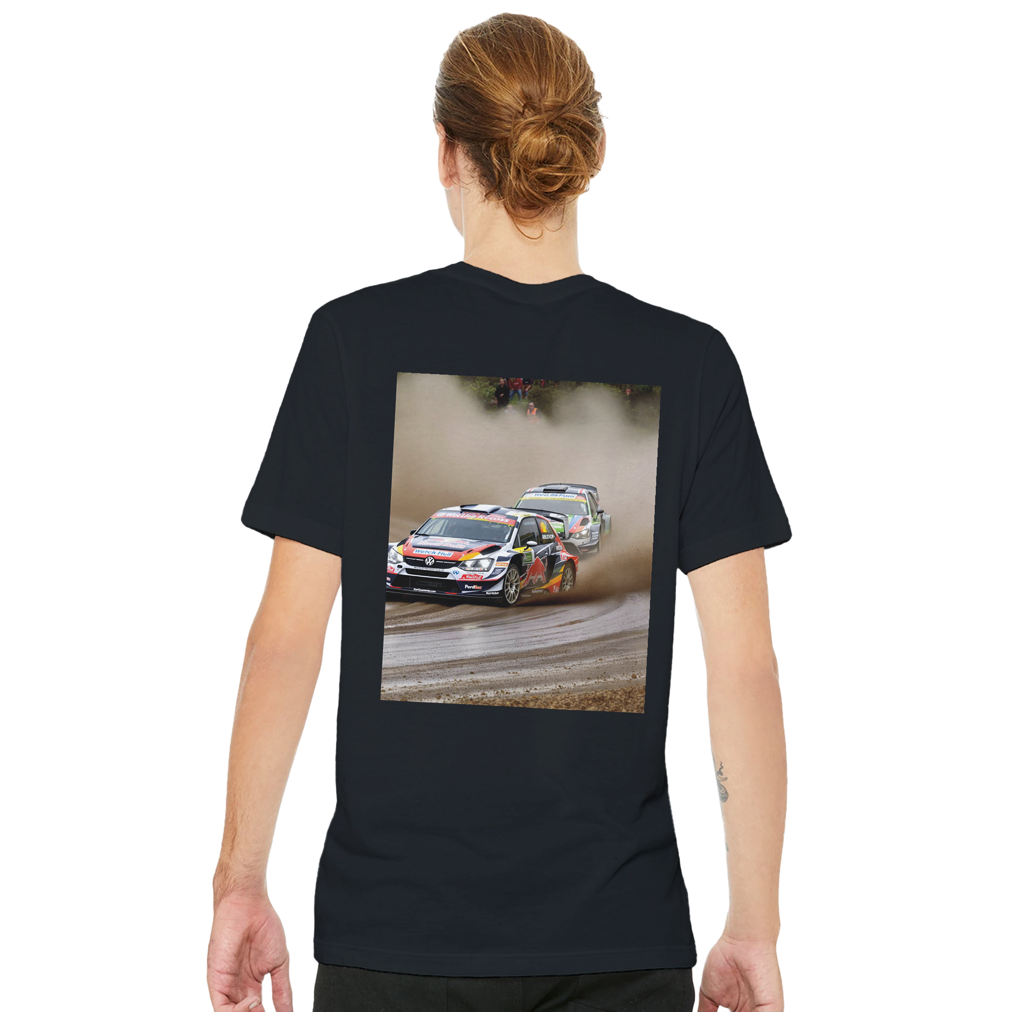 Rally Cross Mud T-Shirt — detail view | Wild Thread Co