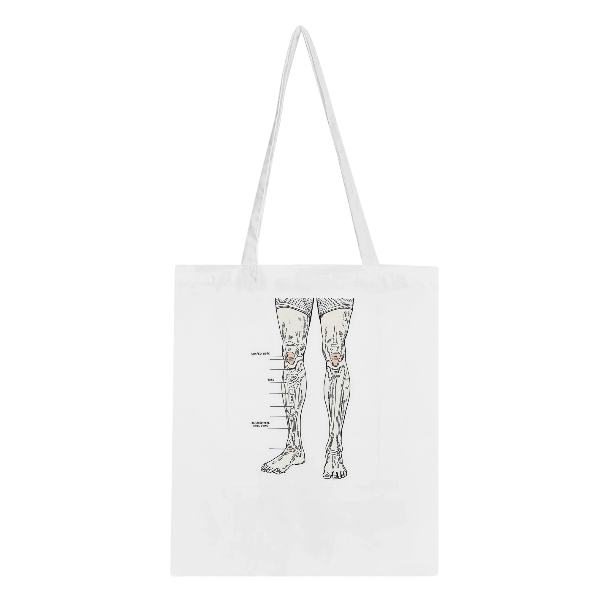 Fell Runner Body Horror Humour — Print Material | Wild Thread Co UK