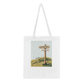 Coastal Path Signpost Humour Tote Bag Cotton Shopper UK — Tote Bag | Wild Thread Co
