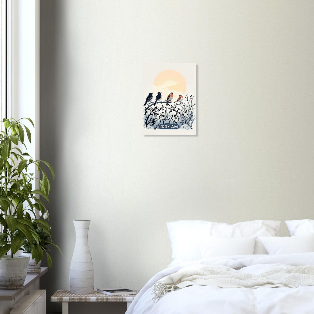 Dawn Chorus Bird Lover Gift Art Print Art Print — detail view | Wild Thread Co