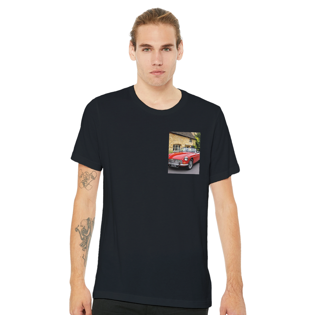 Mg B Roadster T-Shirt — detail view | Wild Thread Co