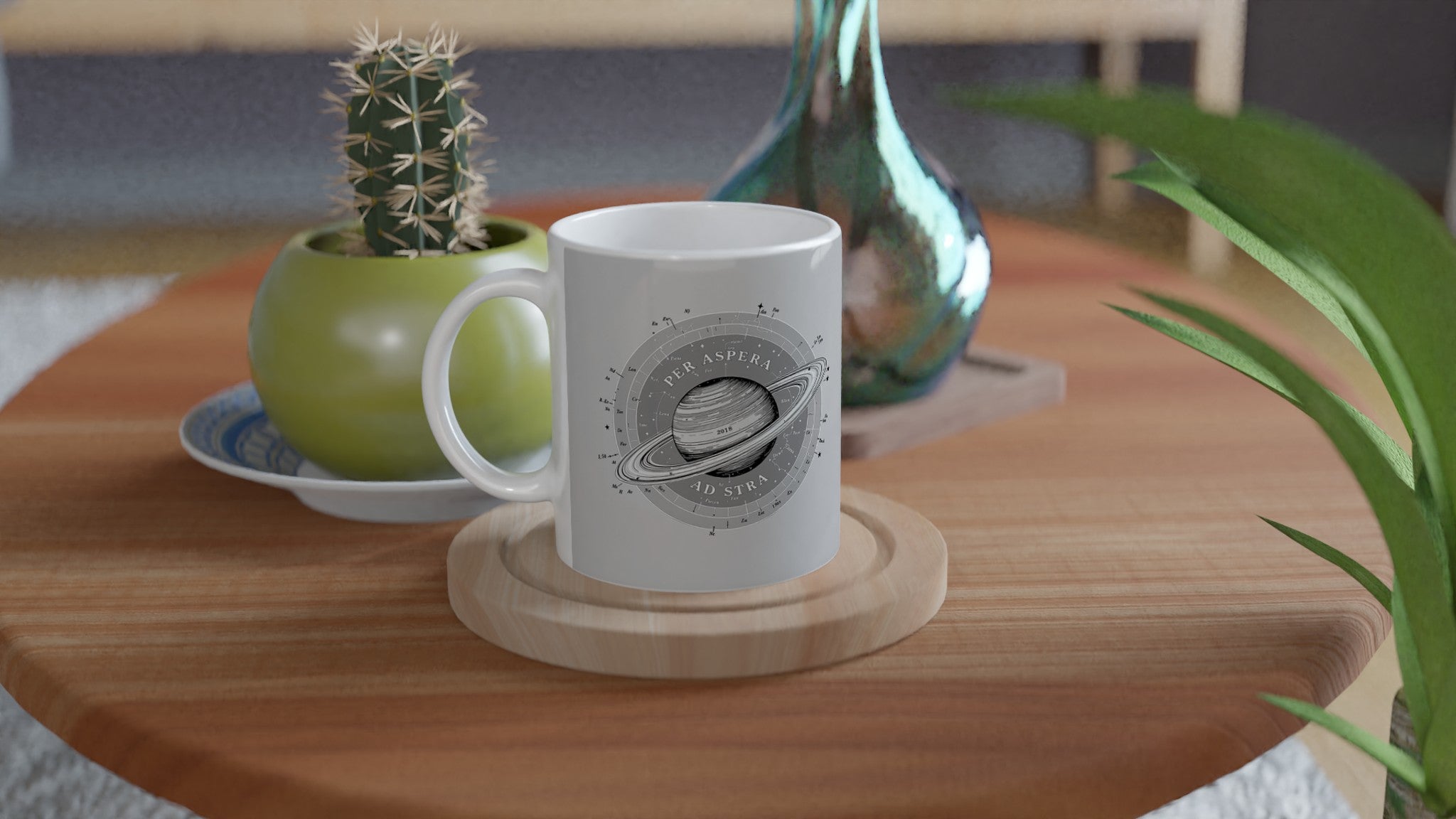 Dark Academia Astronomy Mug Coffee Tea Ceramic 11oz — Mug | Wild Thread Co