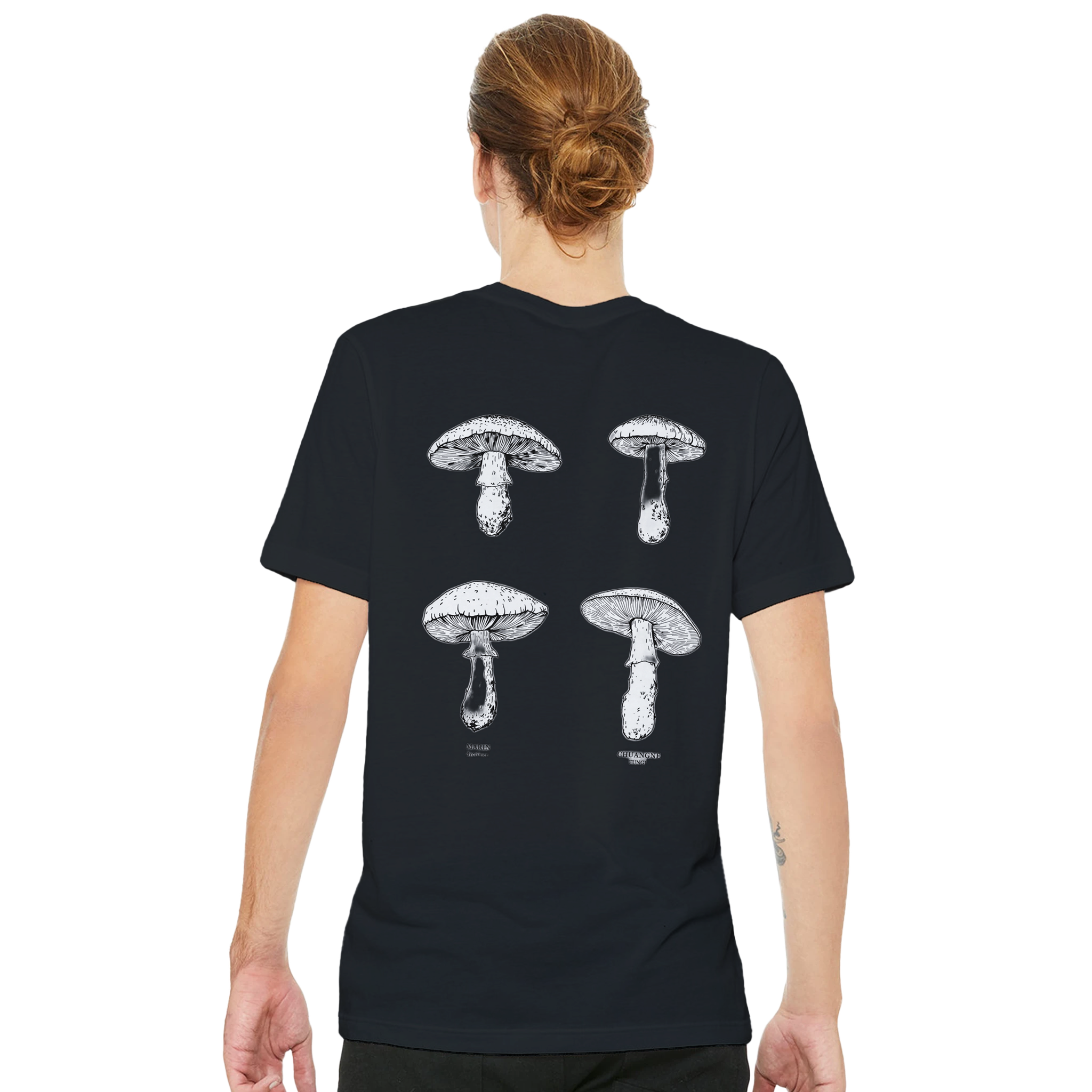 Dark Academia Mushroom Foraging T-Shirt — T-Shirt | Wild Thread Co