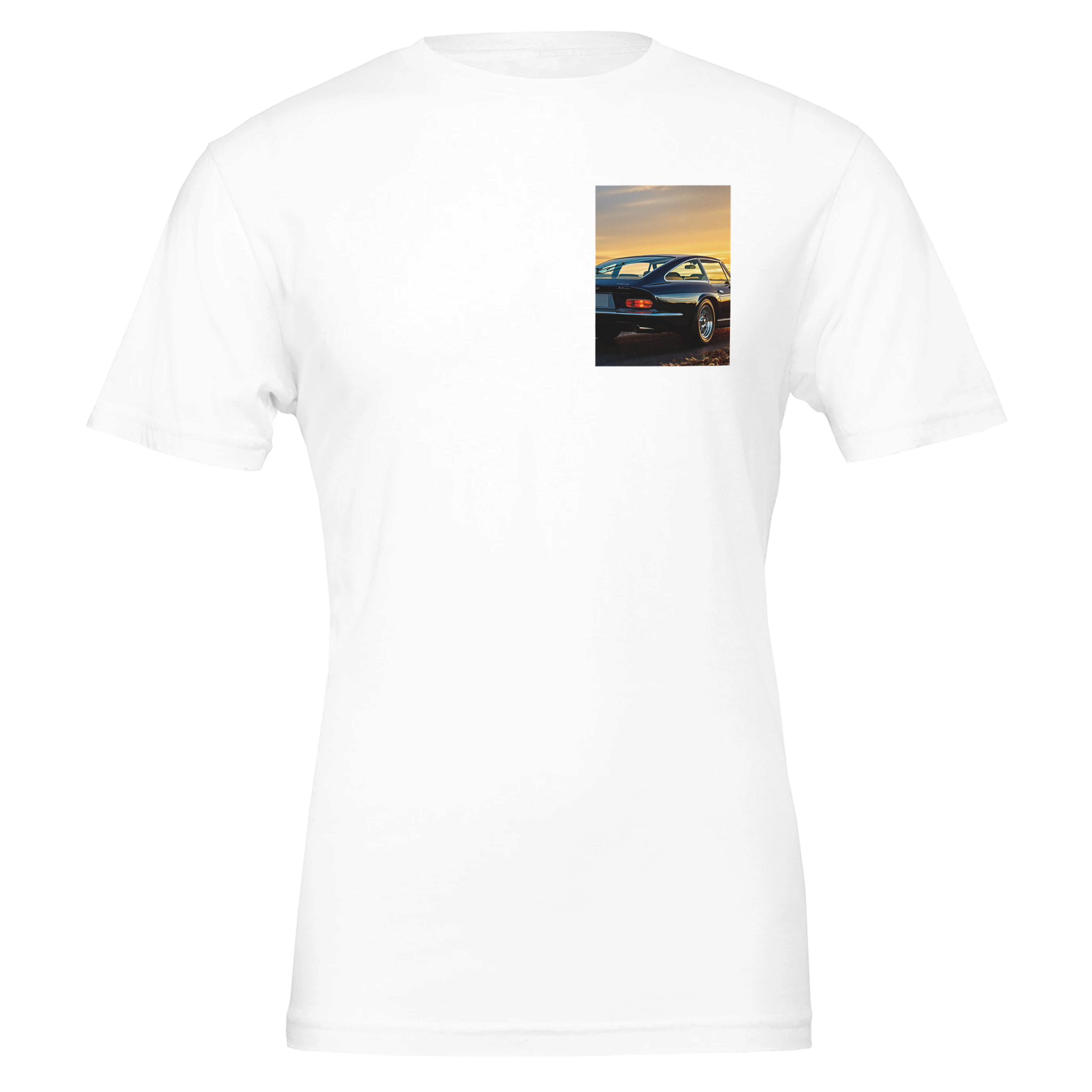 Jensen Interceptor Ff T-Shirt — detail view | Wild Thread Co