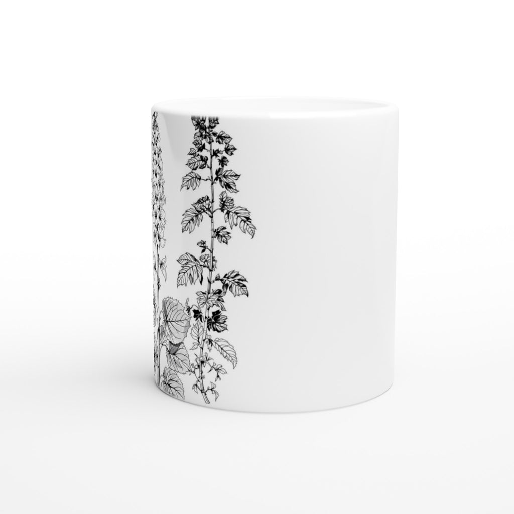 Victorian Poisonous Plants Mug — detail view | Wild Thread Co