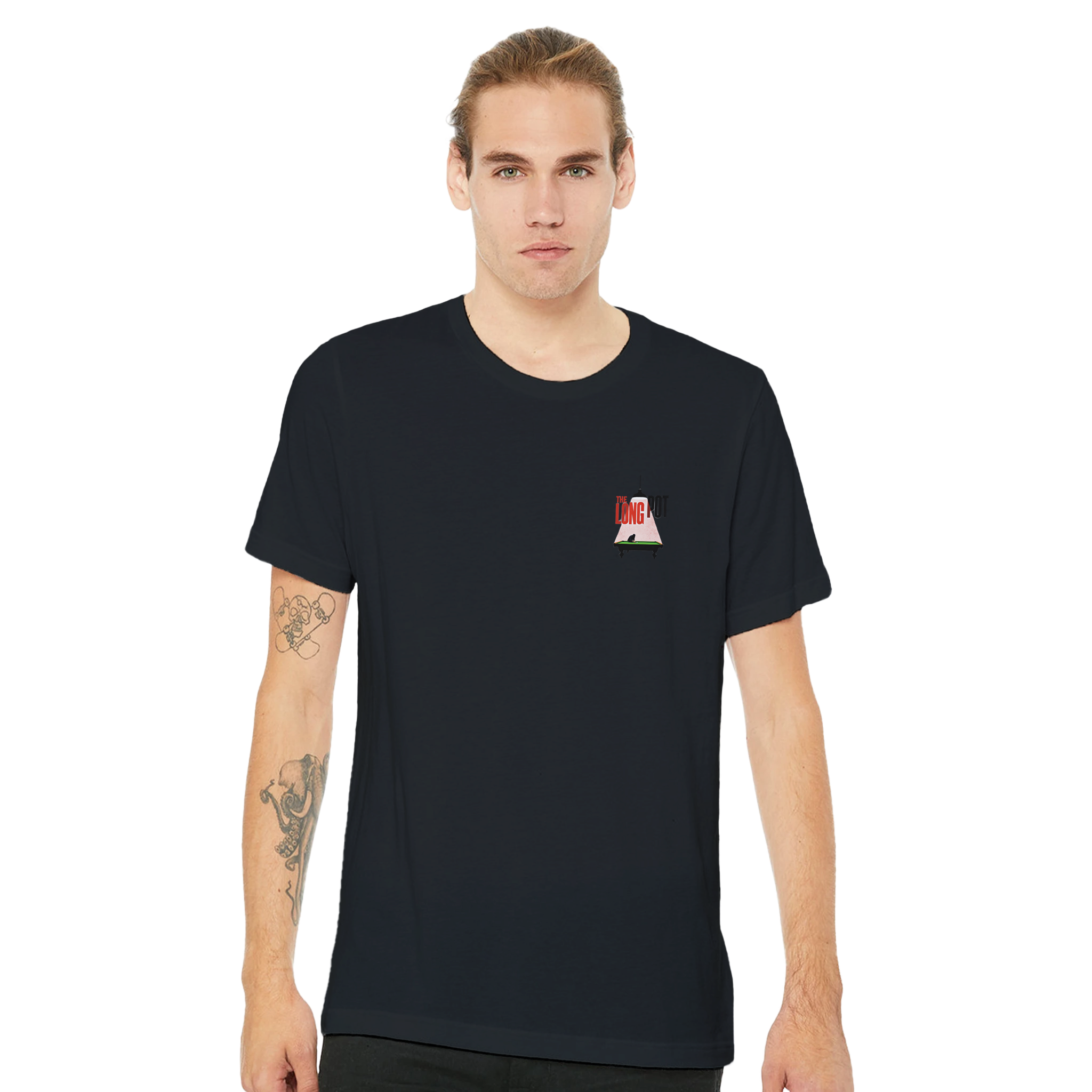 Snooker Hall Film Noir T-Shirt — detail view | Wild Thread Co