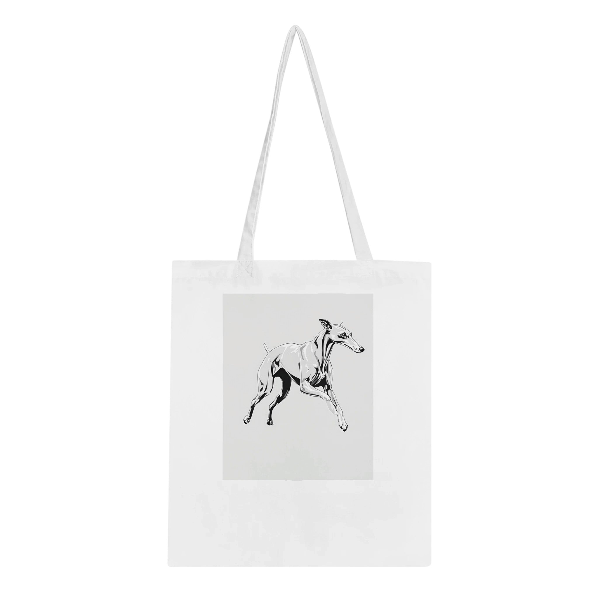 Whippet Grace Tote Bag Cotton Shopper UK — Tote Bag | Wild Thread Co UK