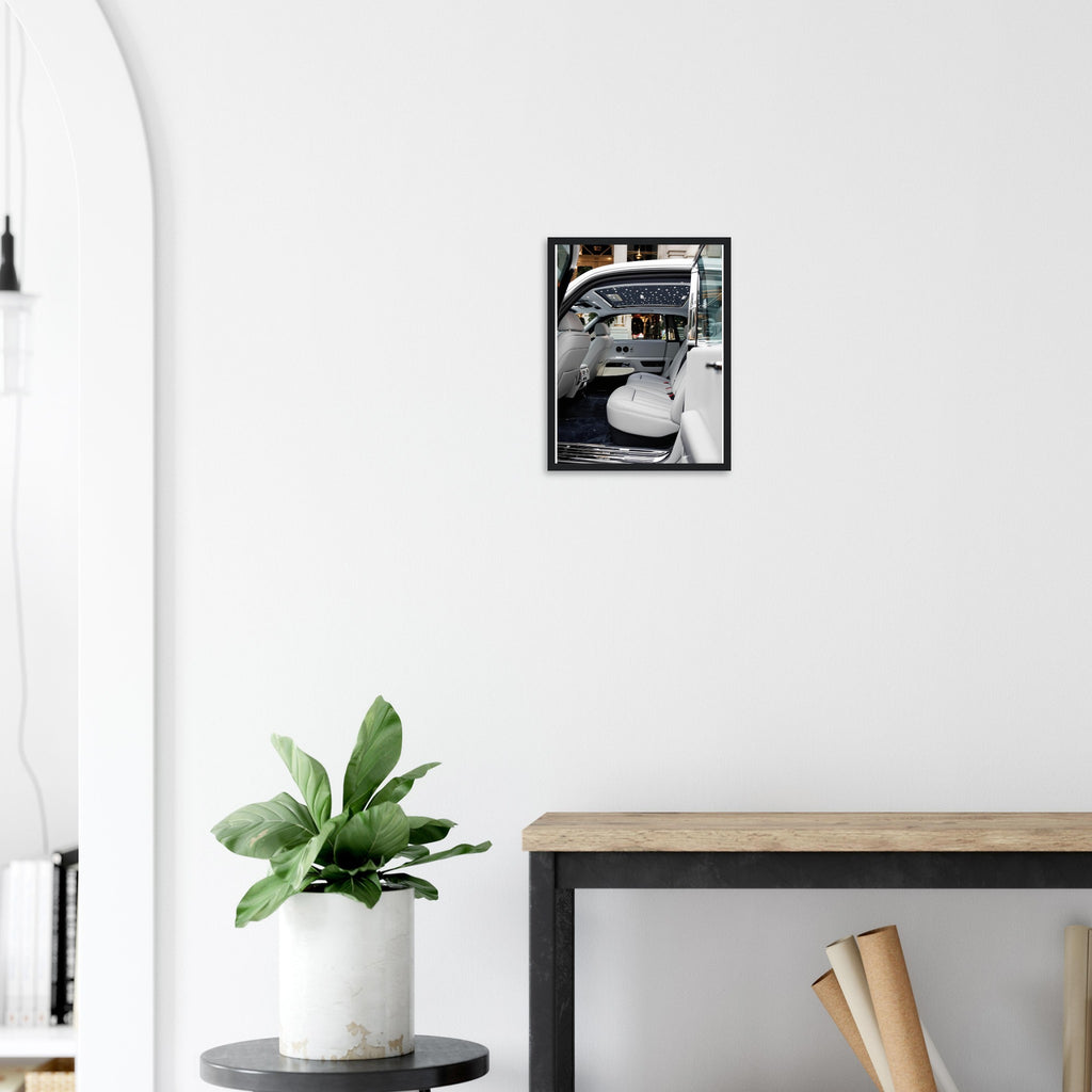 Rolls Royce Phantom Framed Art Print — detail view | Wild Thread Co