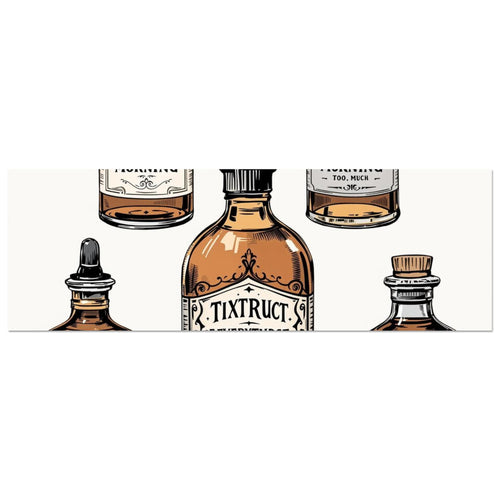 Apothecary Bottles Print Material — detail view | Wild Thread Co