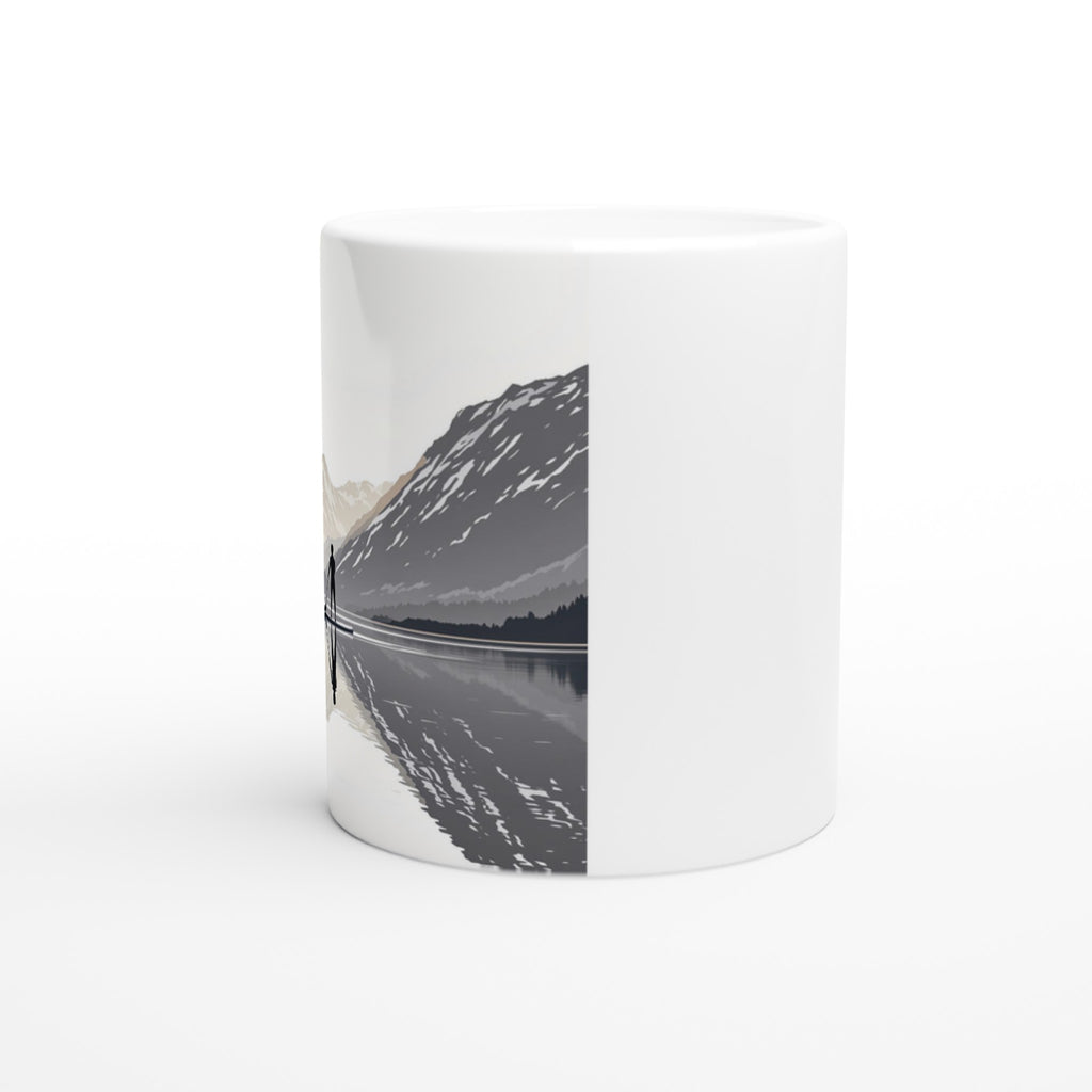 Canal Paddleboard Loch Reflection Dawn Mug Coffee Tea Ceramic 11oz — Mug | Wild Thread Co