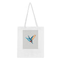 Kingfisher Electric Dive Tote Bag Cotton Shopper UK — Tote Bag | Wild Thread Co UK