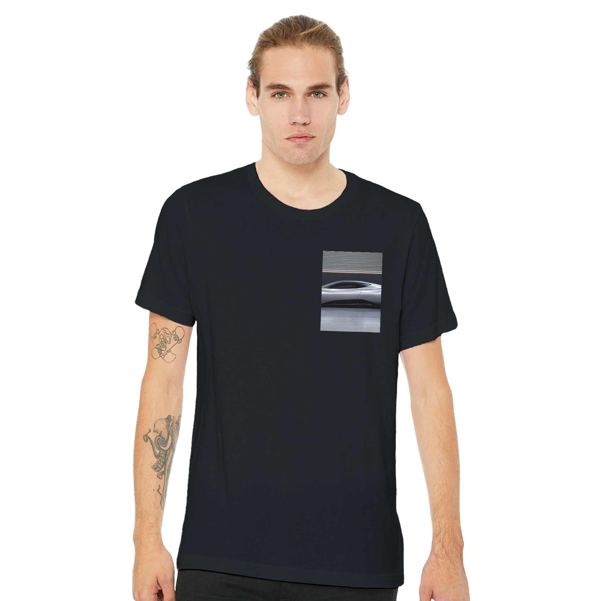 Mclaren Speedtail UK Gift T-Shirt — detail view | Wild Thread Co