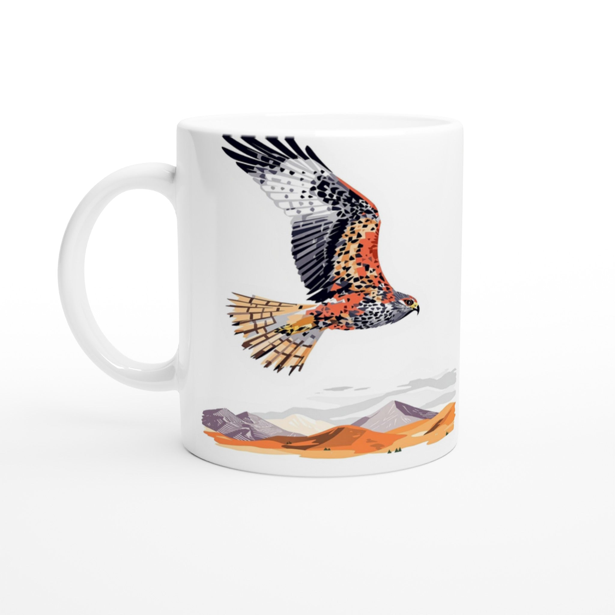 Red Kite Soaring Wales Conservation — Mug | Wild Thread Co UK