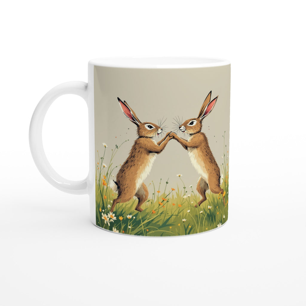 hare boxing — Mug | Wild Thread Co UK