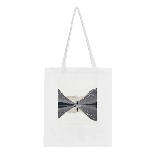 Canal Paddleboard Loch Reflection Dawn — Print Material | Wild Thread Co UK