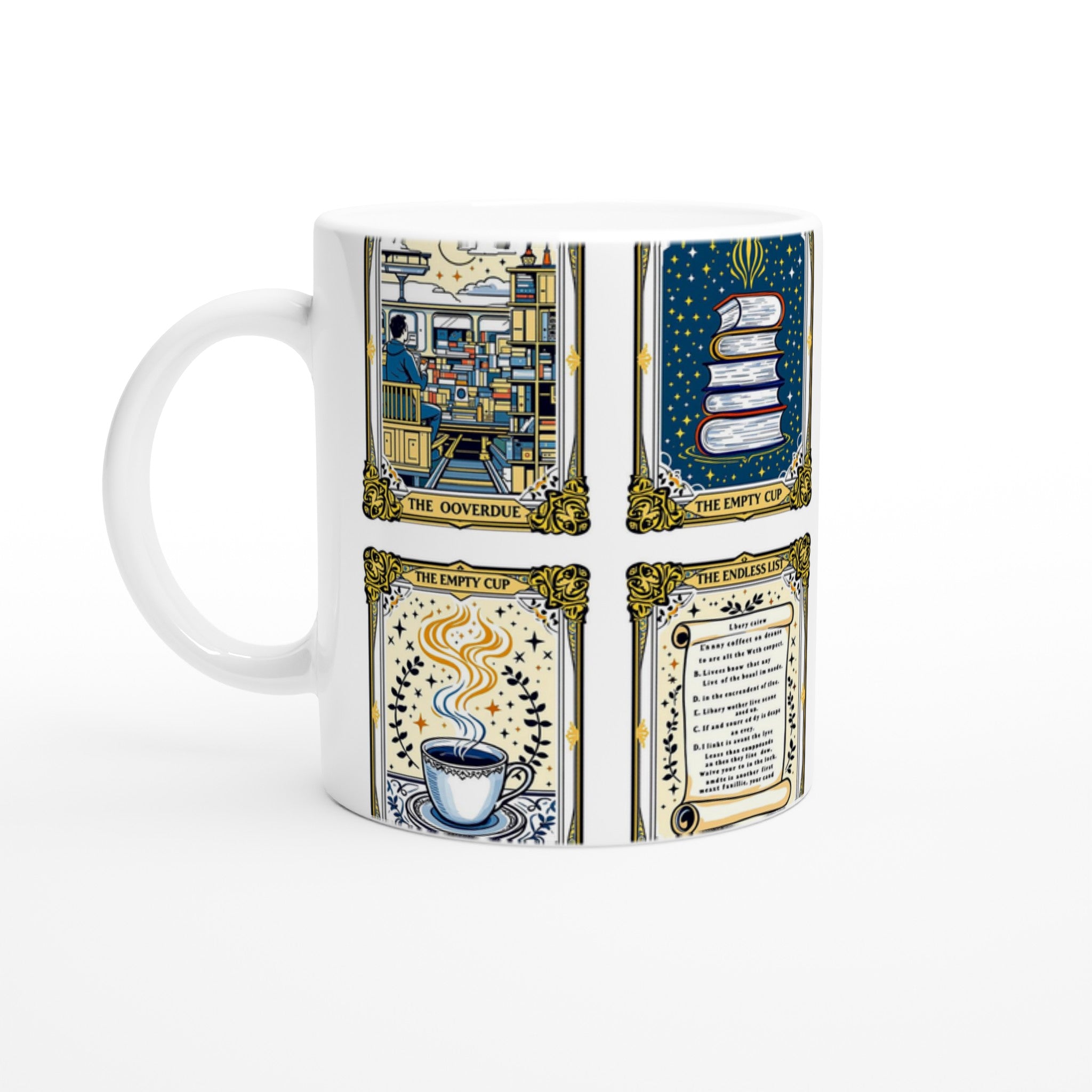 Dark Academia Tarot Card Mug Coffee Tea Ceramic 11oz — Mug | Wild Thread Co