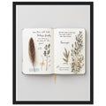 Naturalist Field Journal Sketches Framed Print Wall Art Ready to Hang — Framed Art Print | Wild Thread Co UK