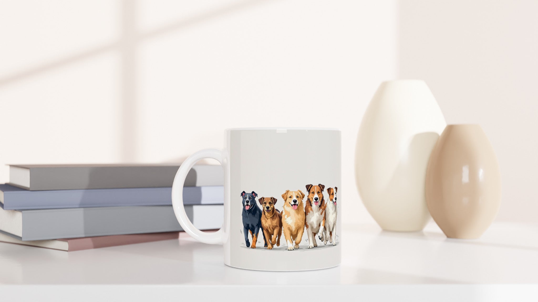 dog family pack Mug Coffee Tea Ceramic 11oz — Mug | Wild Thread Co