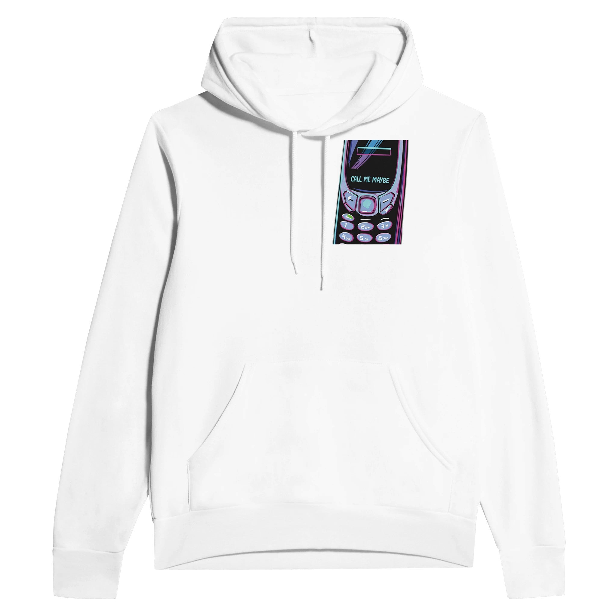 Y2k Flip Phone Nostalgia Hoodie — Hoodie | Wild Thread Co