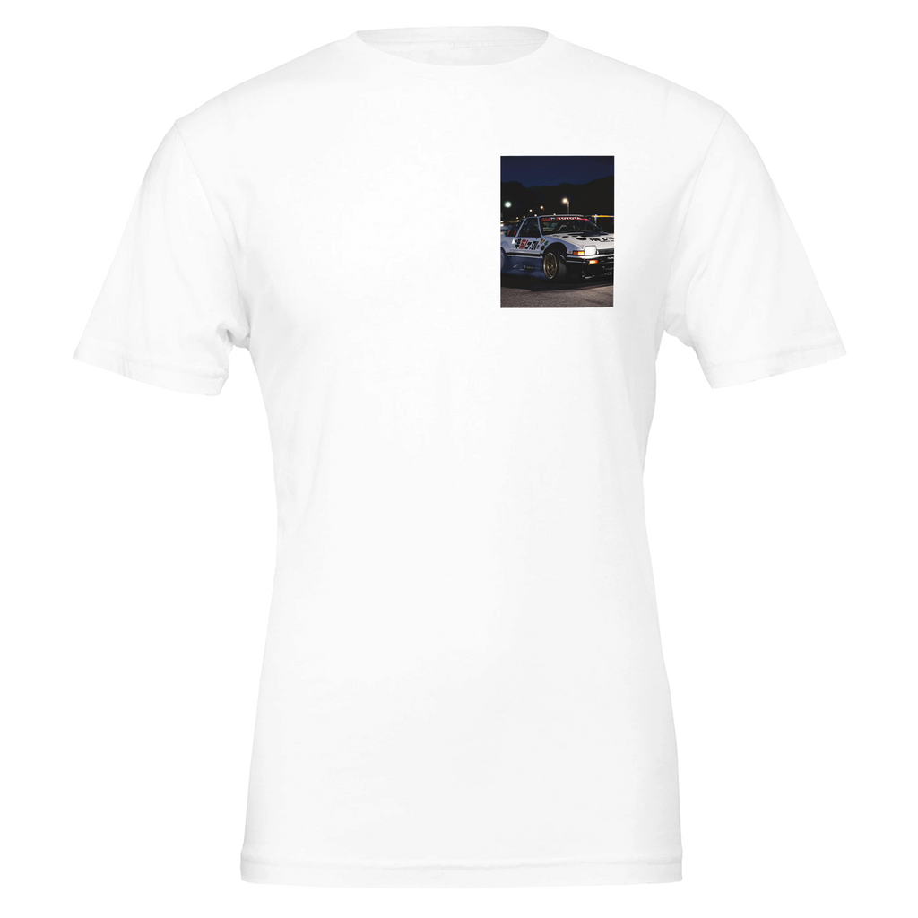 Toyota Ae86 Drift T-Shirt — detail view | Wild Thread Co