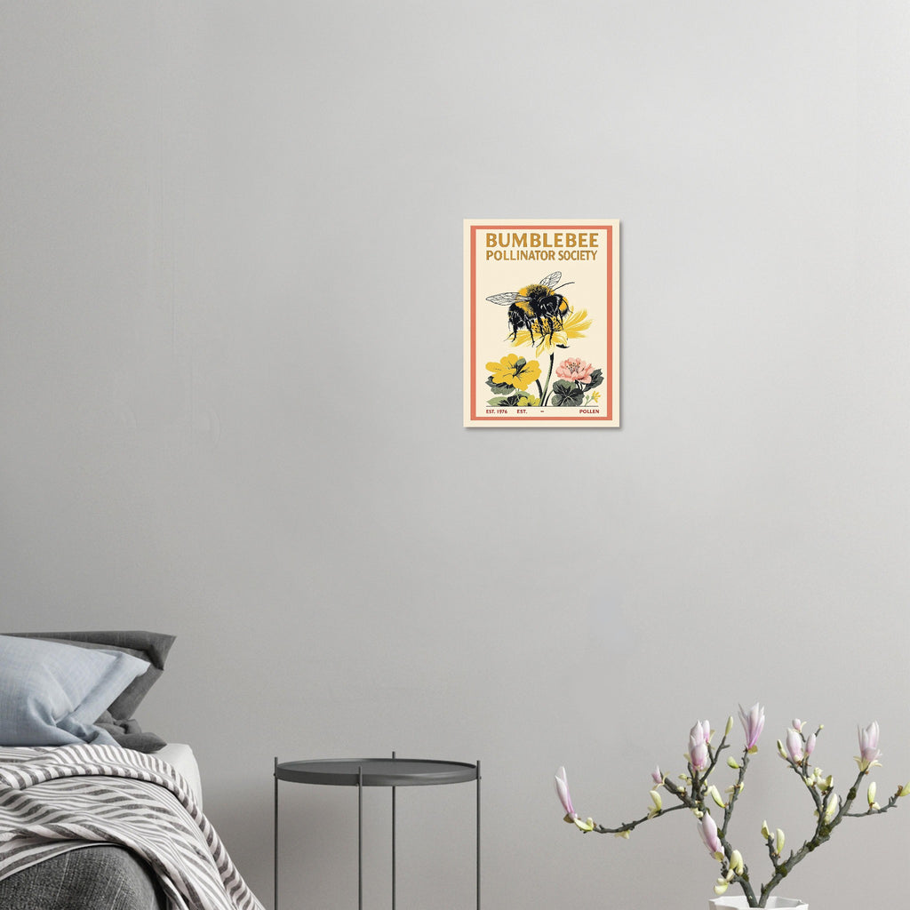Bumblebee Vintage Travel Poster — Art Print | Wild Thread Co