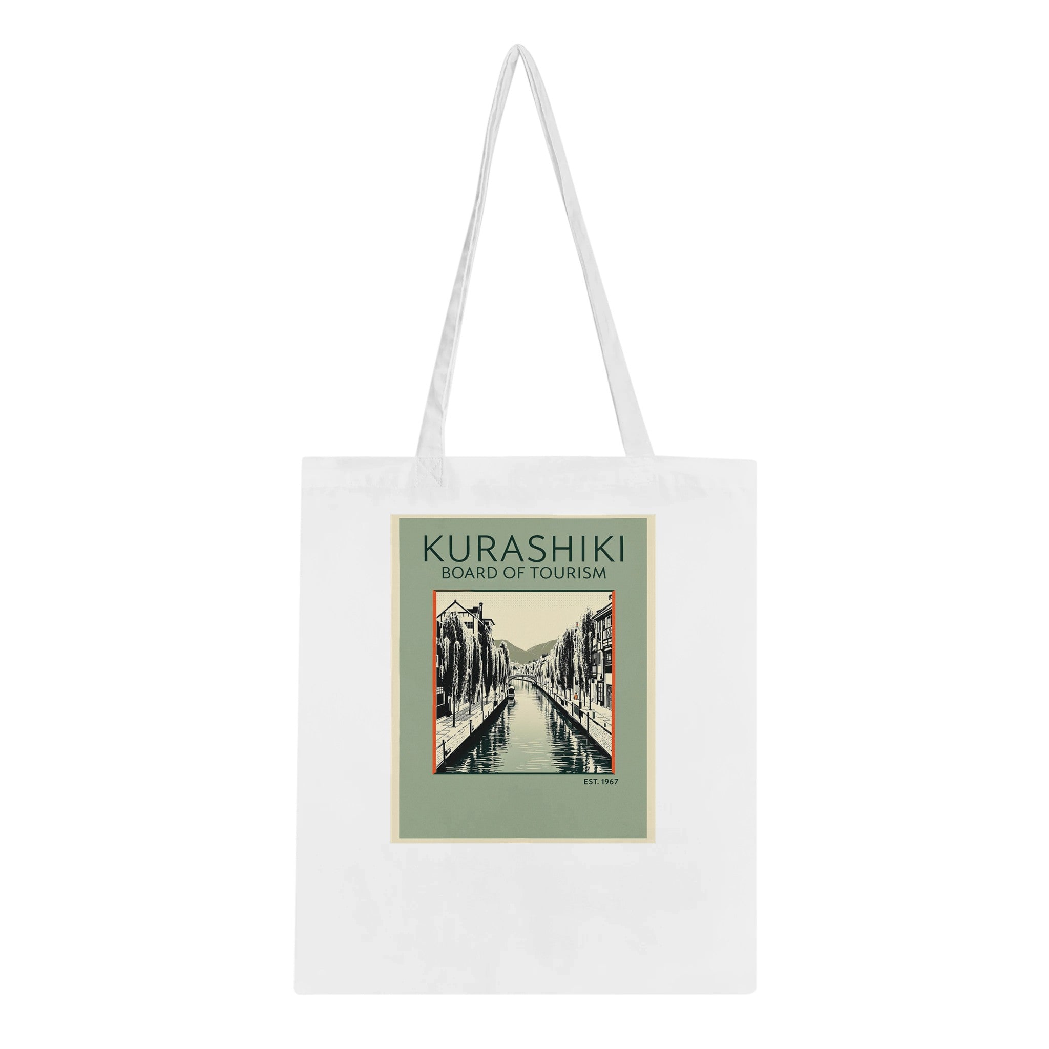Kurashiki Vintage Travel Poster — Tote Bag | Wild Thread Co UK