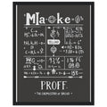 Baker Framed Print Wall Art Ready to Hang UK Framed Art Print — detail view | Wild Thread Co