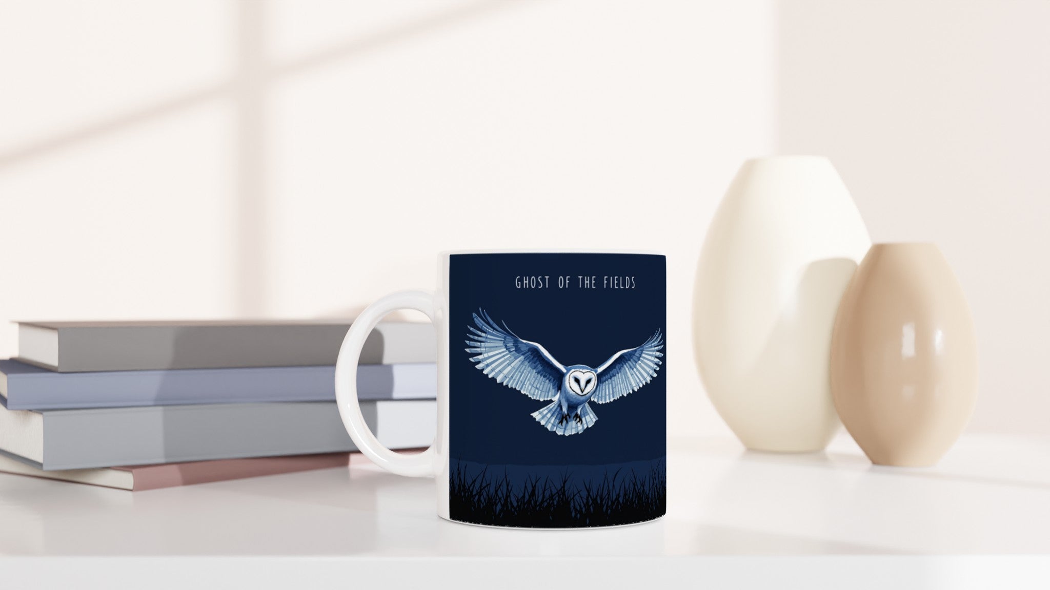 Barn Owl Hunting Mug Coffee Tea Ceramic 11oz — Mug | Wild Thread Co